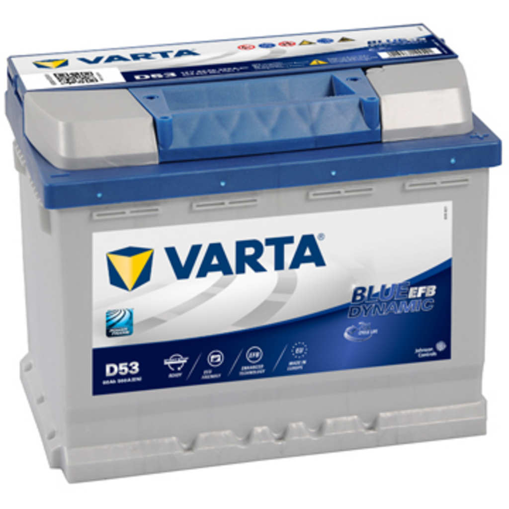 D53_VARTA Batería Varta D53 Blue Dynamic Efb. 12V - 60Ah/560A (EN) Caja L2