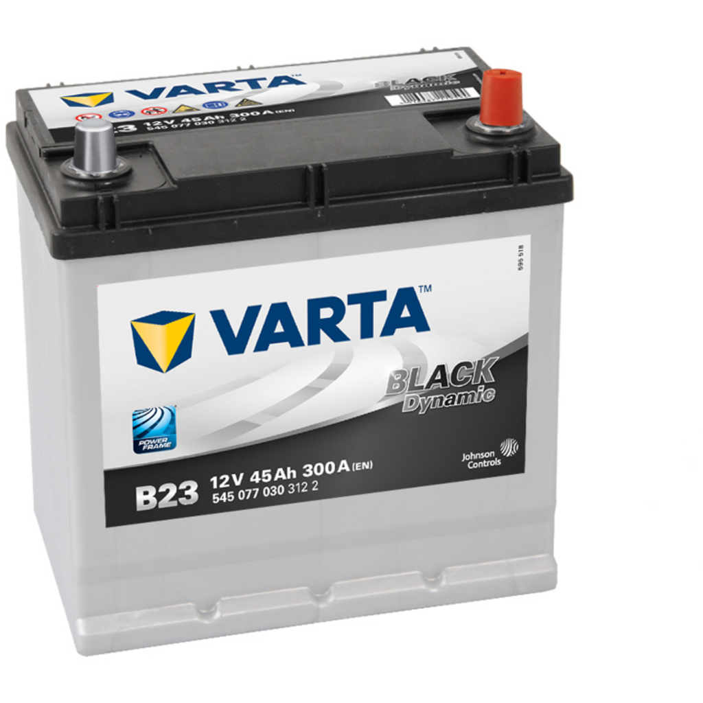 B23_VARTA Batería Varta B23 Black Dynamic. 12V - 45Ah/300A (EN) 545 077 030 312 2 Caja E2