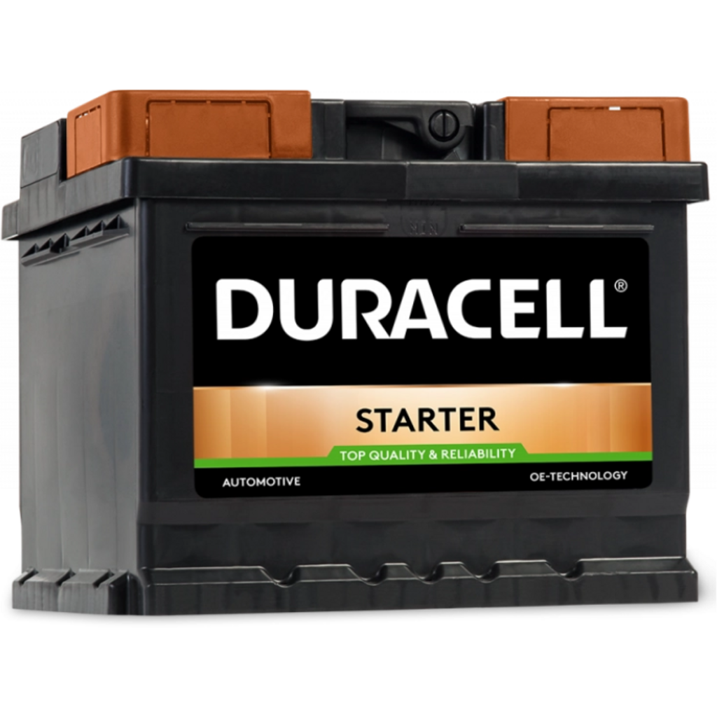 DS62_DURACELL Batería Duracell DS62 Starter. 12V - 62Ah/510A (EN) Caja L2