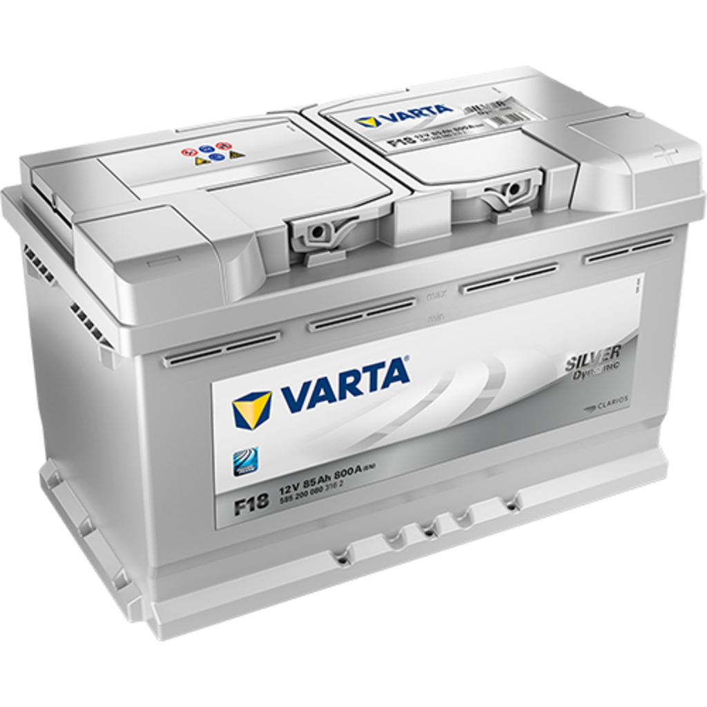 F18_VARTA Batería Varta F18 Silver Dynamic. 12V - 85Ah/800A (EN) 585 200 080 316 2 Caja LB4