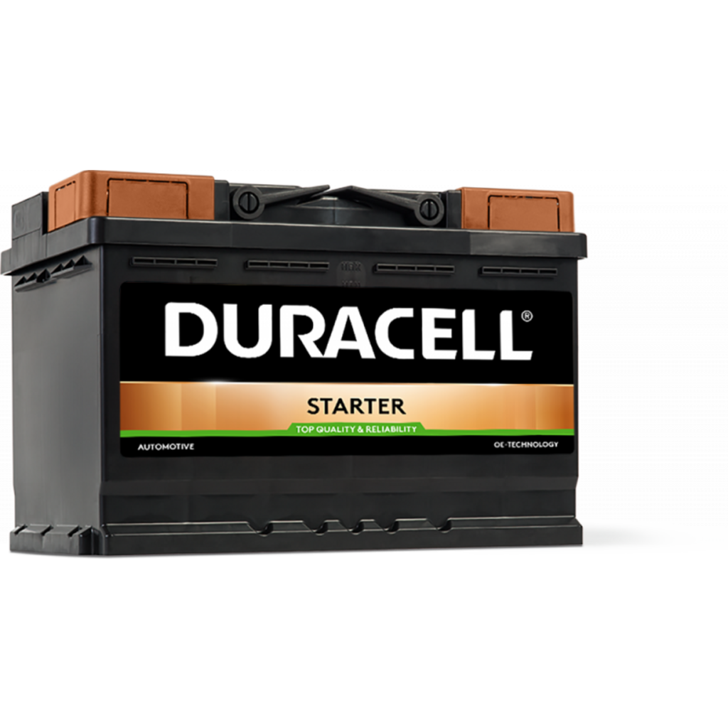 DS72_DURACELL Batería Duracell DS72 Starter. 12V - 72Ah/660A (EN) Caja L3