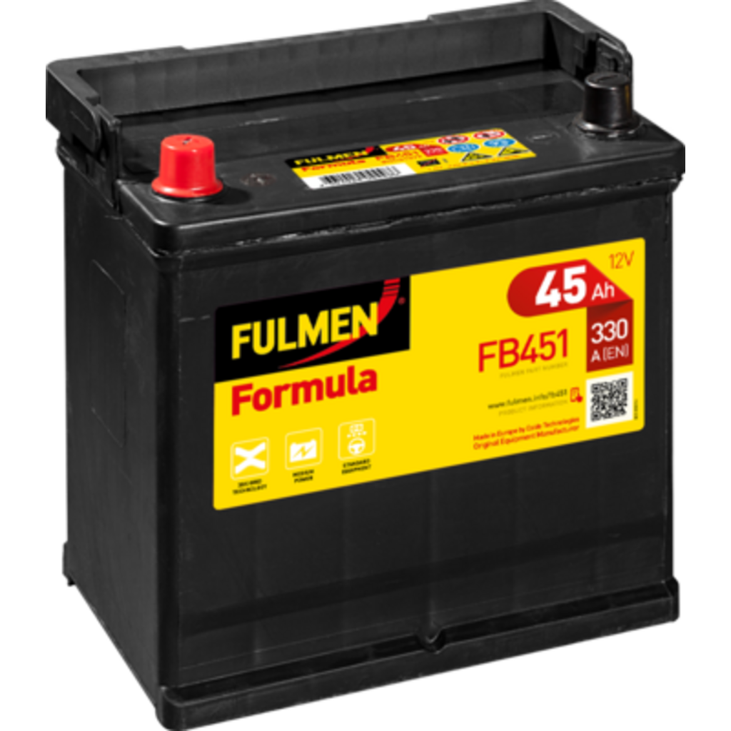Batería Fulmen FB451 12V 45Ah 330A