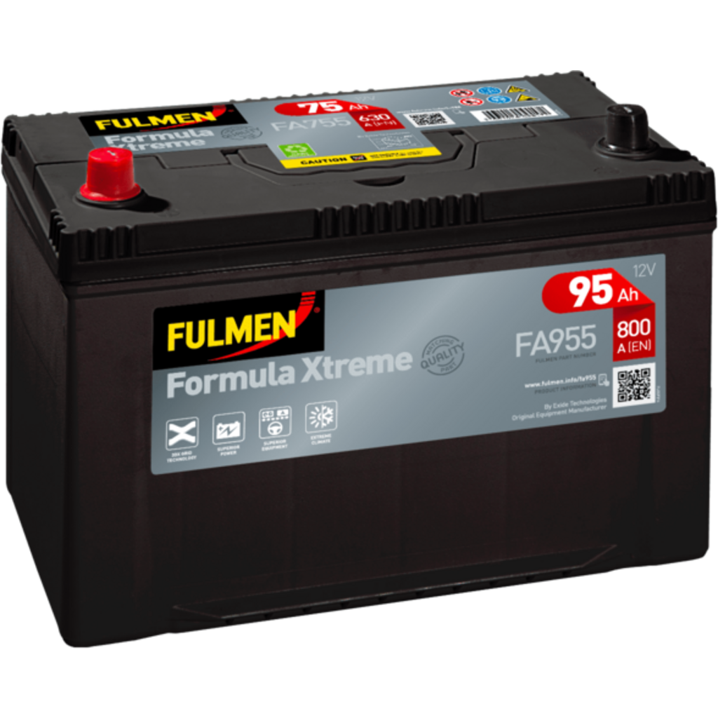 FA955_FULMEN Batería Fulmen FA955 Formula Xtreme. 12V - 95Ah/800A (EN) Caja D31
