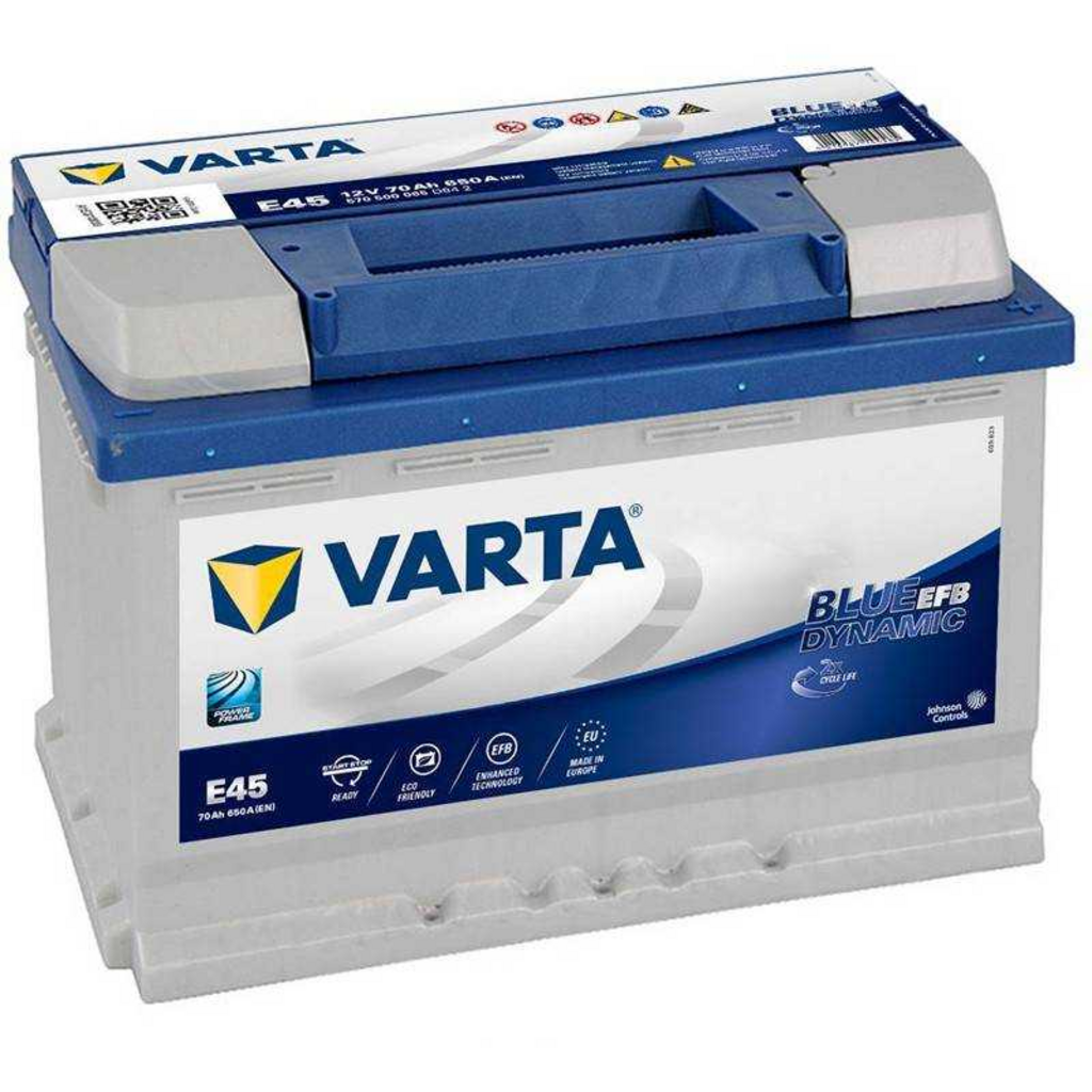 E45_VARTA Batería Varta E45 Blue Dynamic Efb. 12V - 70Ah/650A (EN) Caja L3