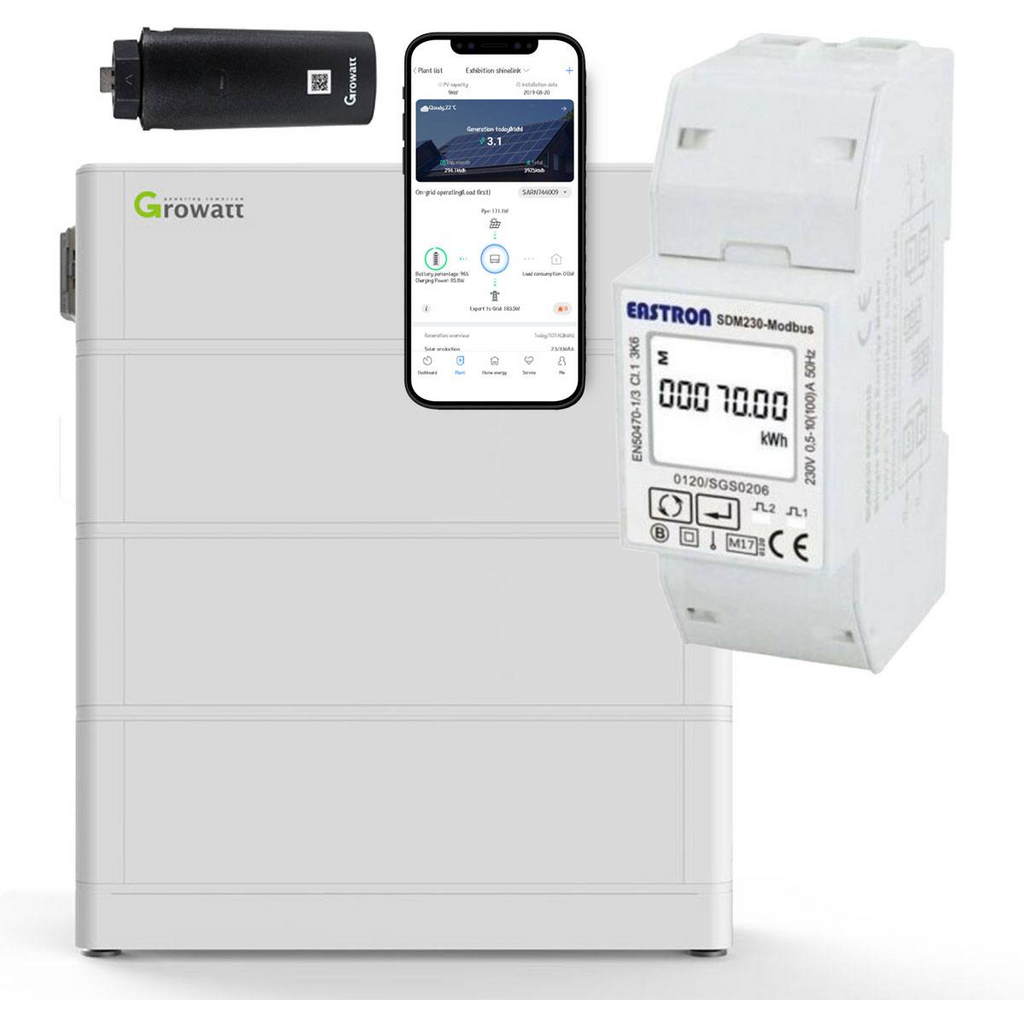 ARK76-XH_GW Kit batería solar Growatt ARK 7.6kWh para inversor Growatt MIN XH Series