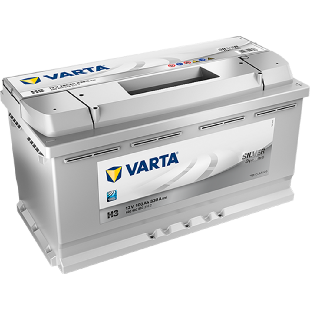 H3_VARTA Batería Varta H3 Silver Dynamic. 12V - 100Ah/830A (EN) 600 402 083 316 2 Caja L5