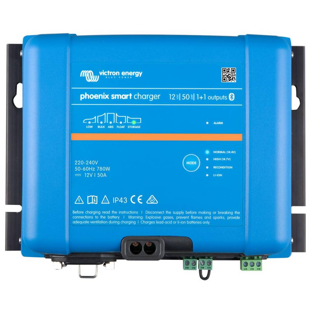 Cargador Victron PHOEIP43-12-50-VICTRON Phoenix Smart. 12V - 200-800Ah/0A (EN)