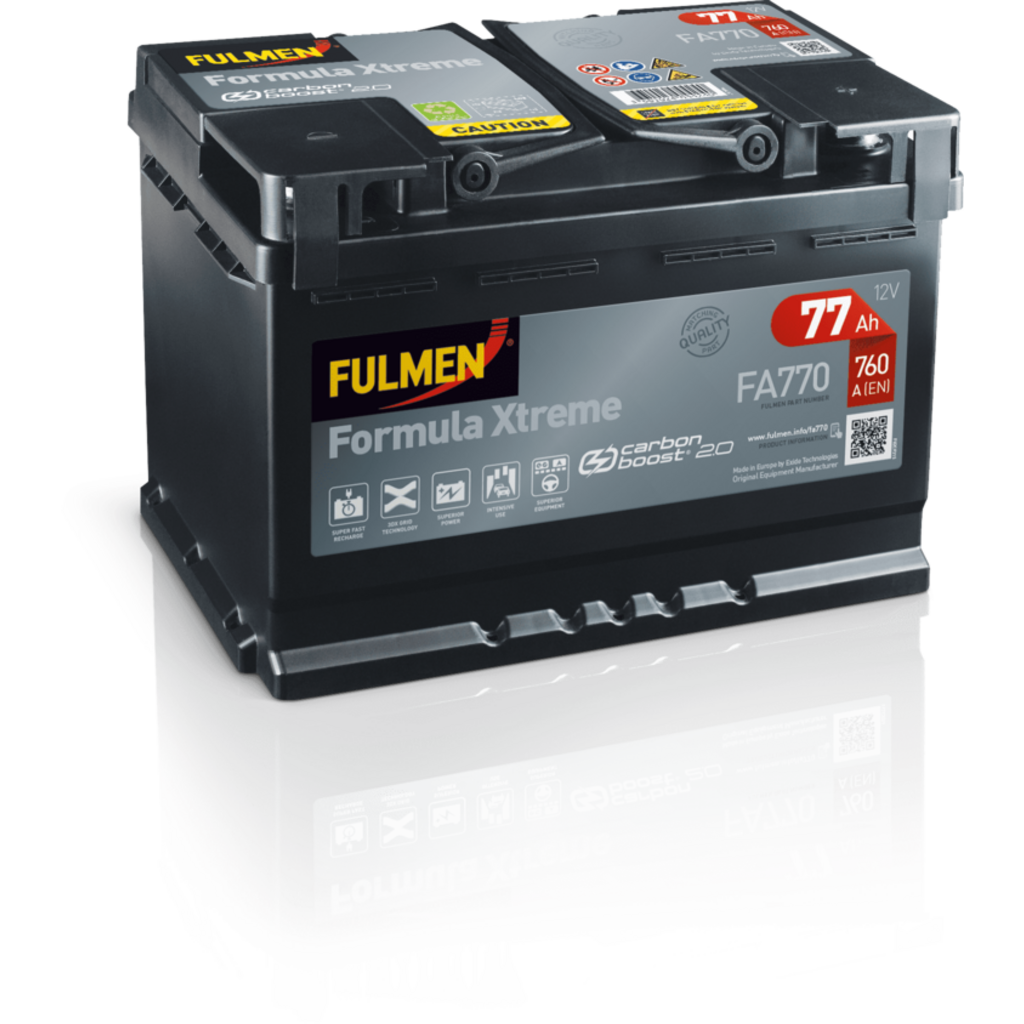 FA770_FULMEN Batería Fulmen FA770 Formula Xtreme. 12V - 77Ah/760A (EN) Caja L3