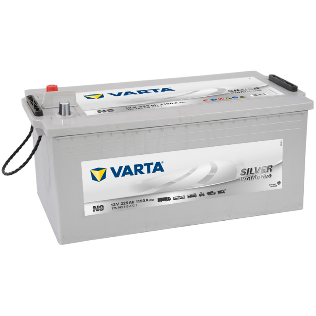 Batería Varta N9 Promotive Shd. 12V - 225Ah/1150A (EN) 725 103 115 A72 2 Caja C