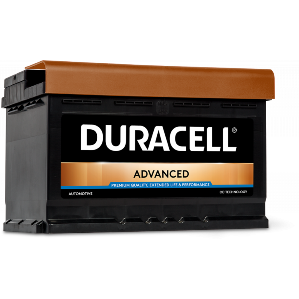 DA74_DURACELL Batería Duracell DA74 Advanced. 12V - 74Ah/680A (EN) Caja L3
