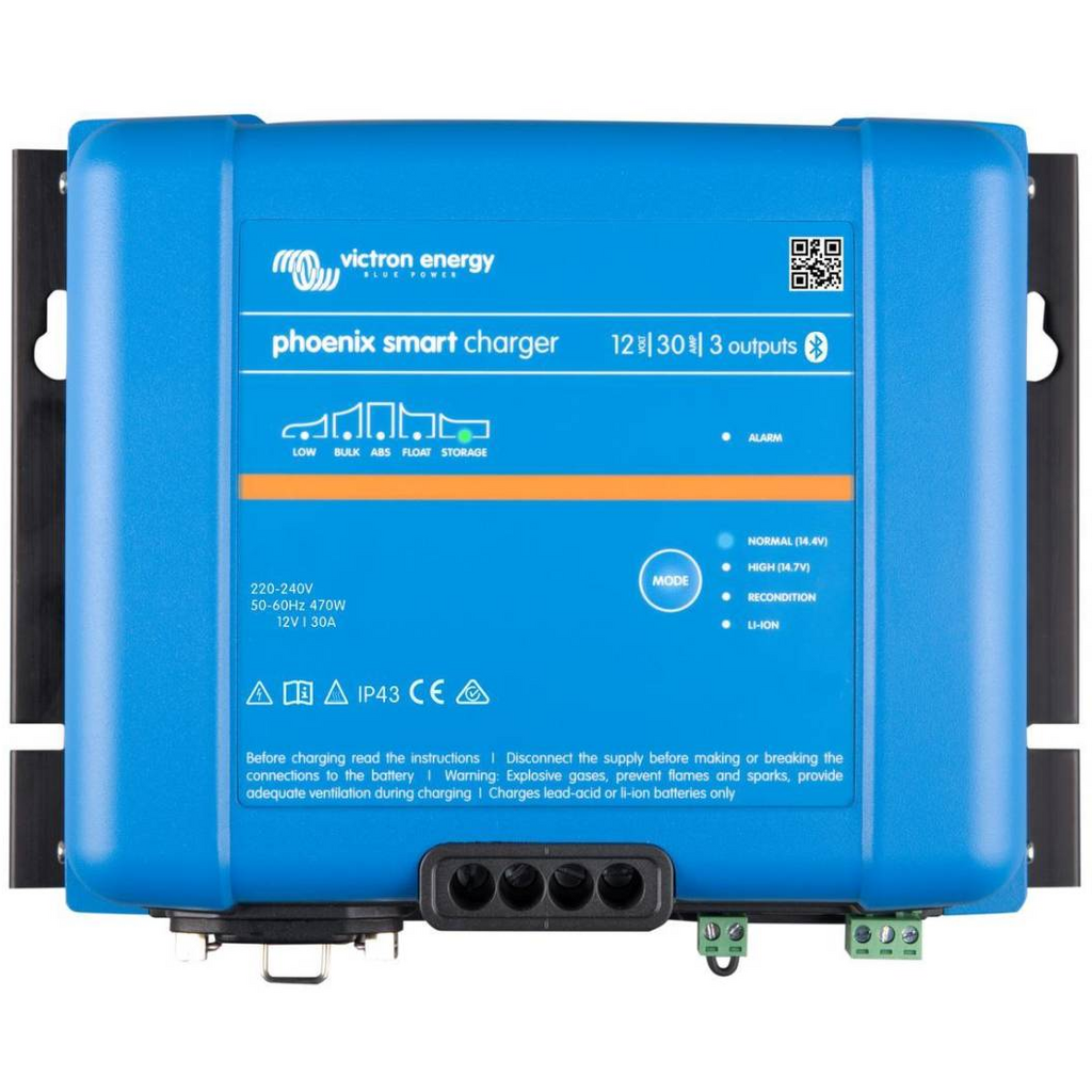 Cargador Victron PHOEIP43-12-30-3-VICTRON Phoenix Smart. 12V - 100-400Ah/30A (EN)