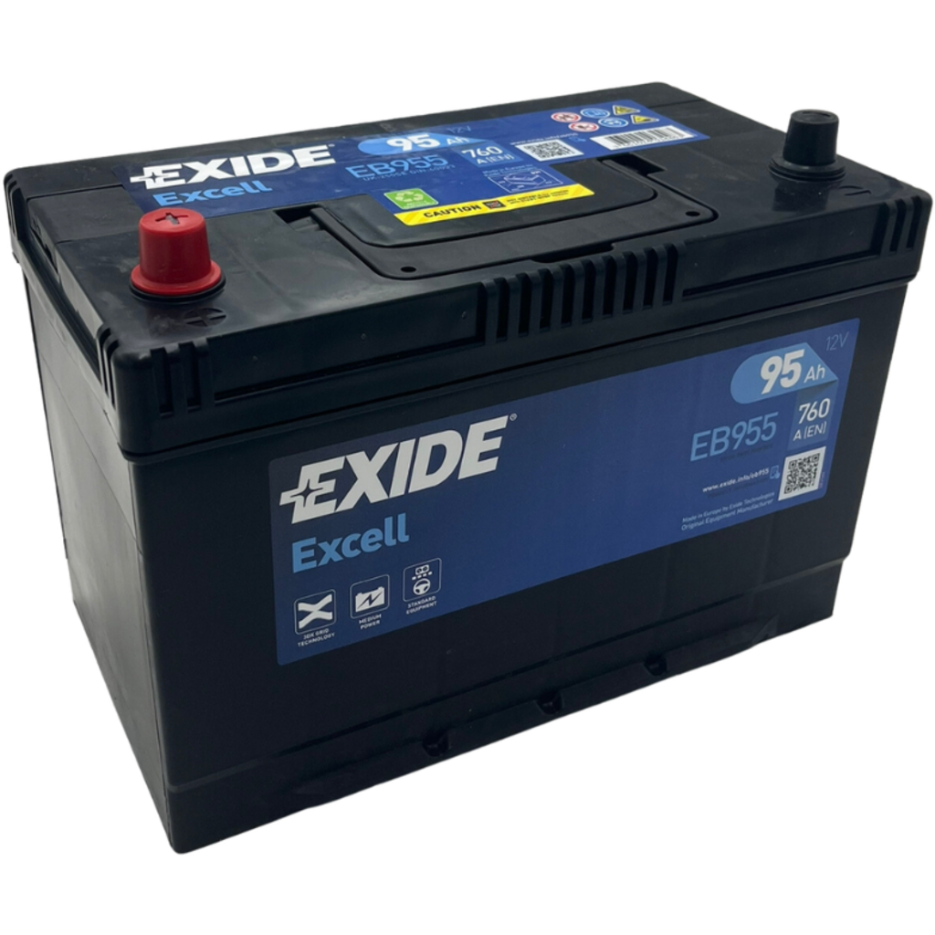 EB955_EXIDE Batería Exide EB955 Excell. 12V - 95Ah/760A (EN) Caja D31