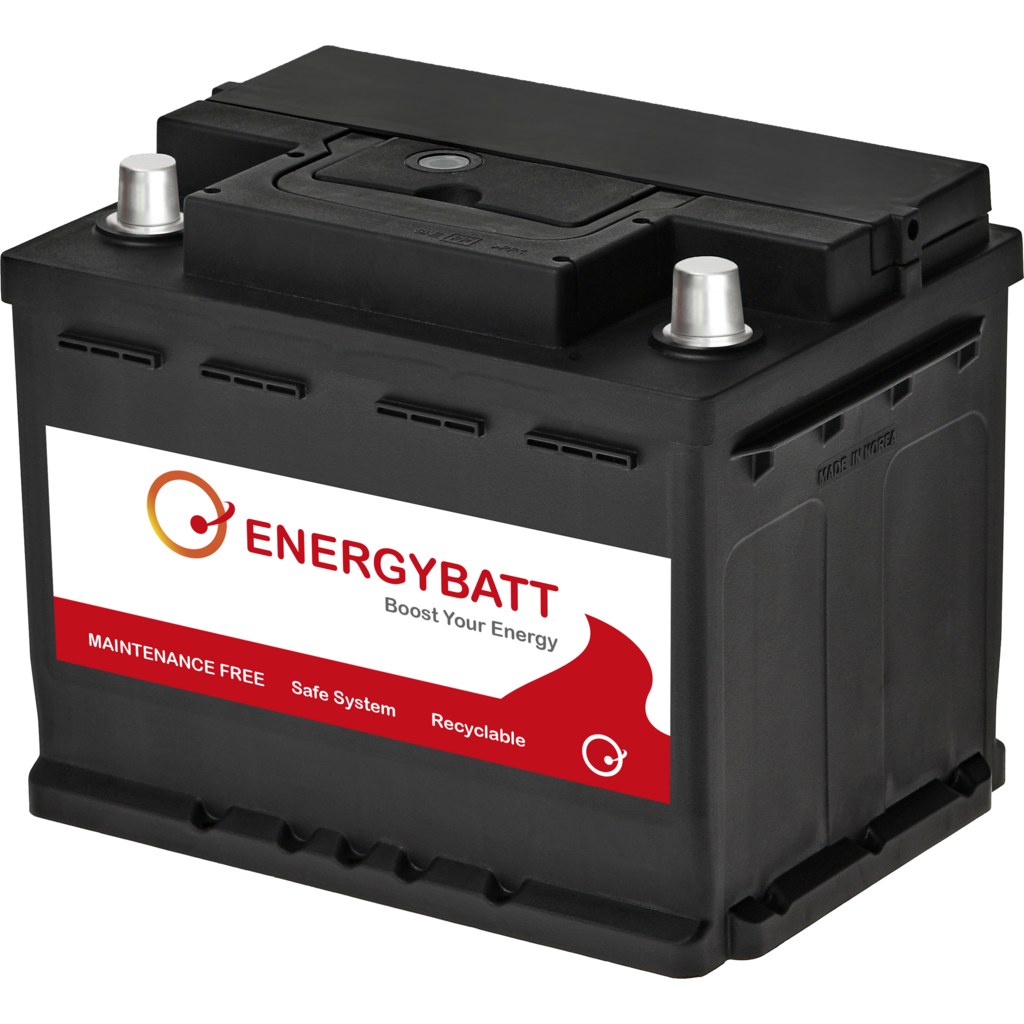 Batería Energybatt EBL260480D. 12V - 60Ah/480A (EN) Caja L2