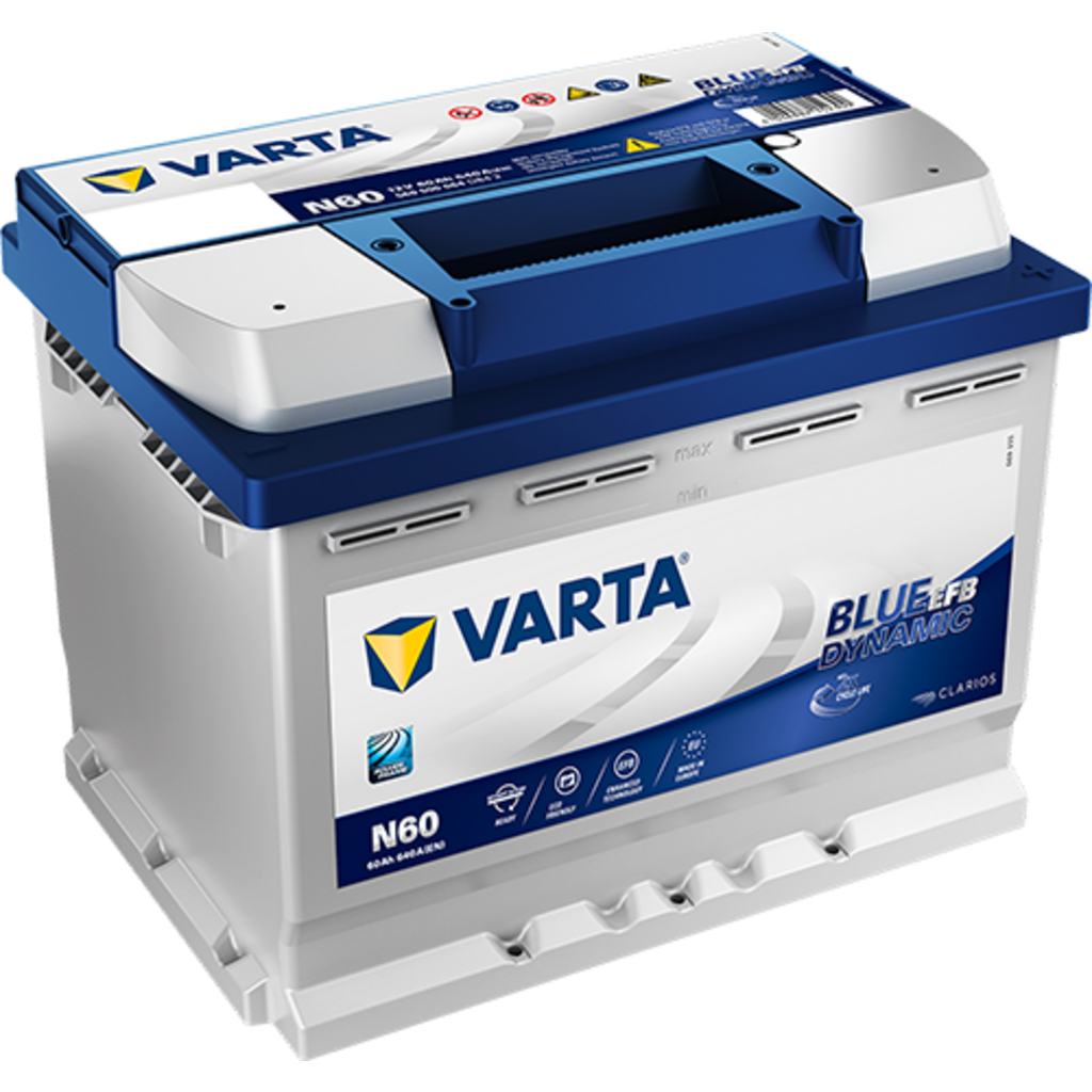 N60_VARTA Batería Varta N60 Blue Dynamic Efb. Tecnología EFB. 12V - 60Ah/640A (EN) 560 500 064 D84 2 Caja L2
