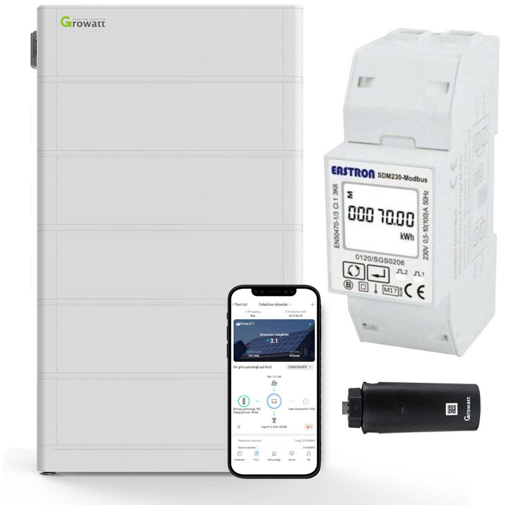 ARK128-XH_GW Kit batería solar Growatt ARK 12.8kWh para inversor Growatt serie MIN XH