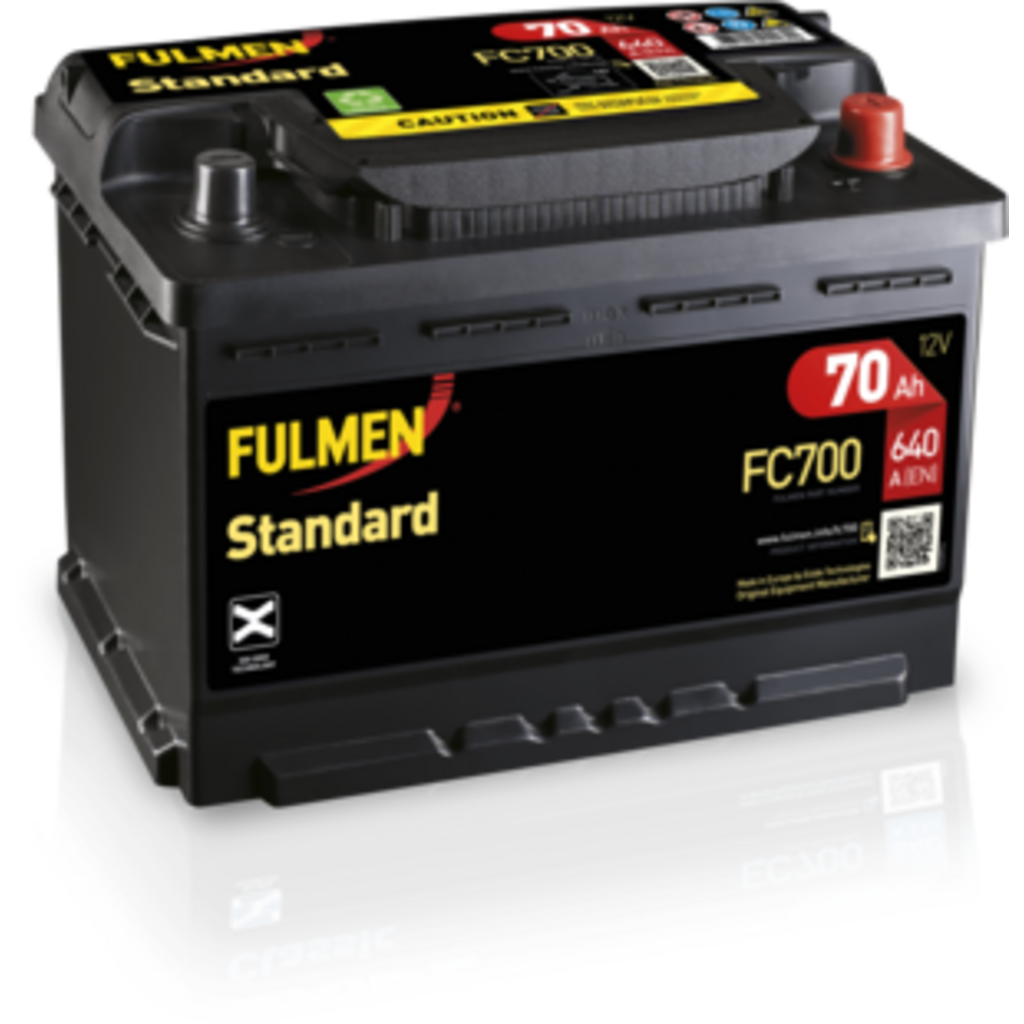 FC700_FULMEN Batería Fulmen FC700 Classic. 12V - 70Ah/640A (EN) Caja L3