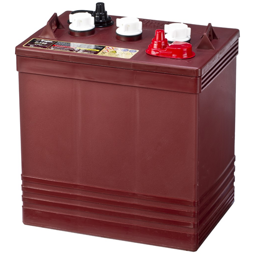 T-145_TROJAN Batería Trojan T-145 6 Volt Deep-Cycle. 6V - 260Ah Caja GC2H (262x181x302mm)