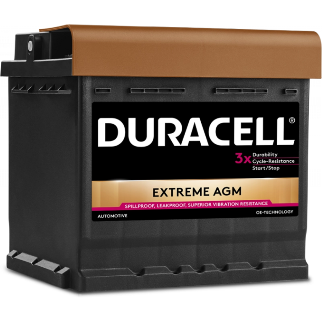 DE60AGM Batería Duracell DE60AGM Extreme Agm. 12V - 60Ah/640A (EN) Caja L2