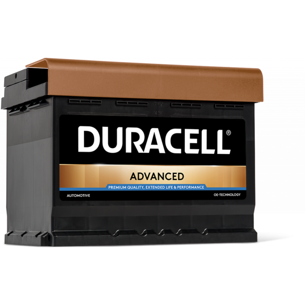 DA62H_DURACELL Batería Duracell DA62H Advanced. 12V - 62Ah/550A (EN) Caja L2