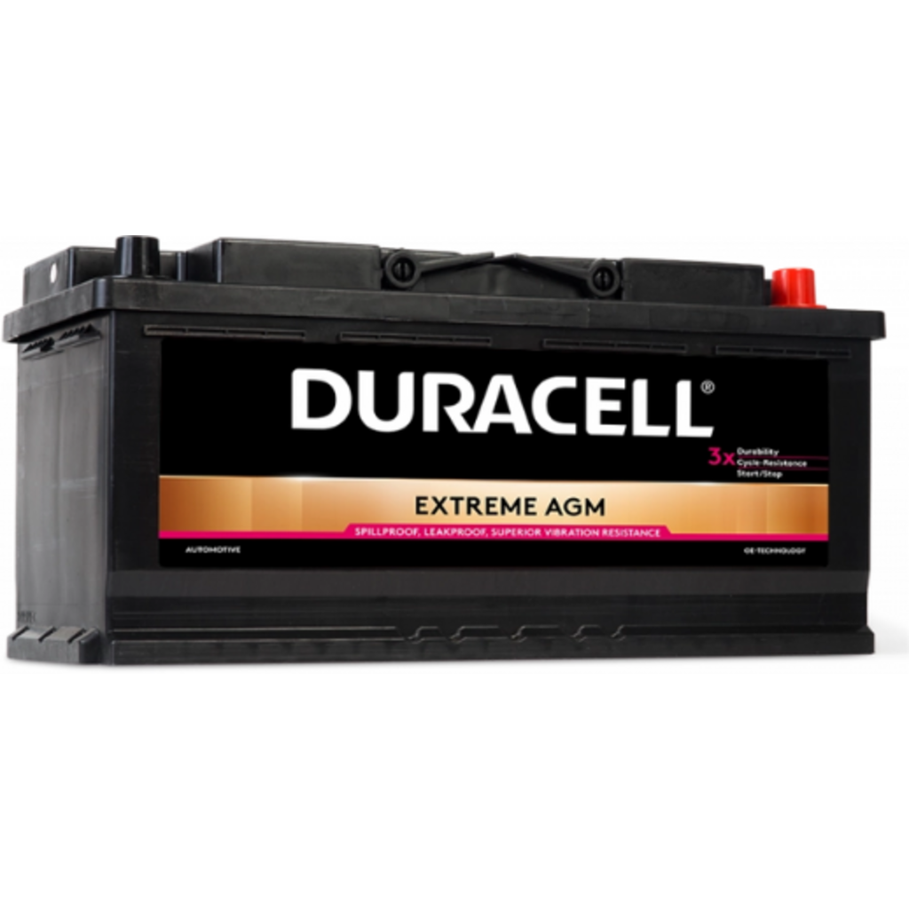 DE105AGM_duracell Batería Duracell DE105AGM Extreme Agm. 12V - 105Ah/950A (EN) Caja L6