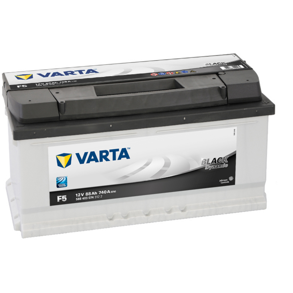 F5_VARTA Batería Varta F5 Black Dynamic. 12V - 88Ah/740A (EN) 588 403 074 312 2 Caja LB5