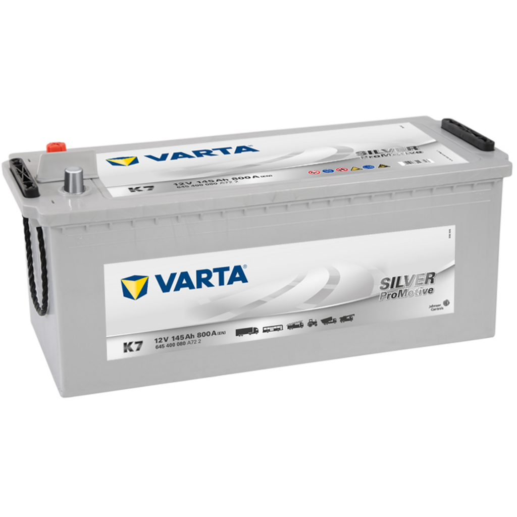 Batería Varta K7 Promotive Shd. 12V - 145Ah/800A (EN) 645 400 080 A72 2 Caja A