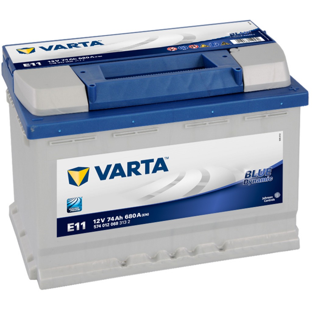 E11_VARTA Batería Varta E11 Blue Dynamic. 12V - 74Ah/680A (EN) 574 012 068 313 2 Caja L3