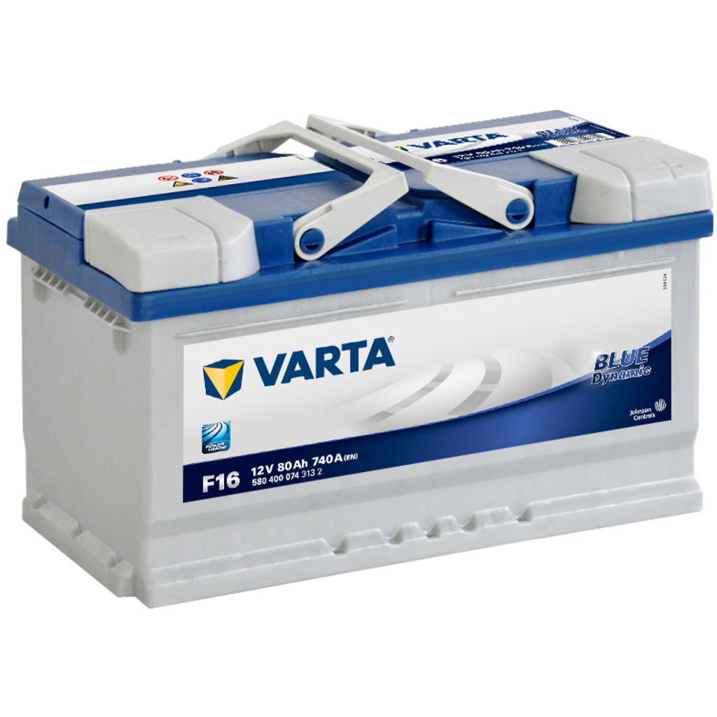 Batería Varta F16 Blue Dynamic. 12V - 80Ah/740A (EN) 580 400 074 313 2 Caja L4