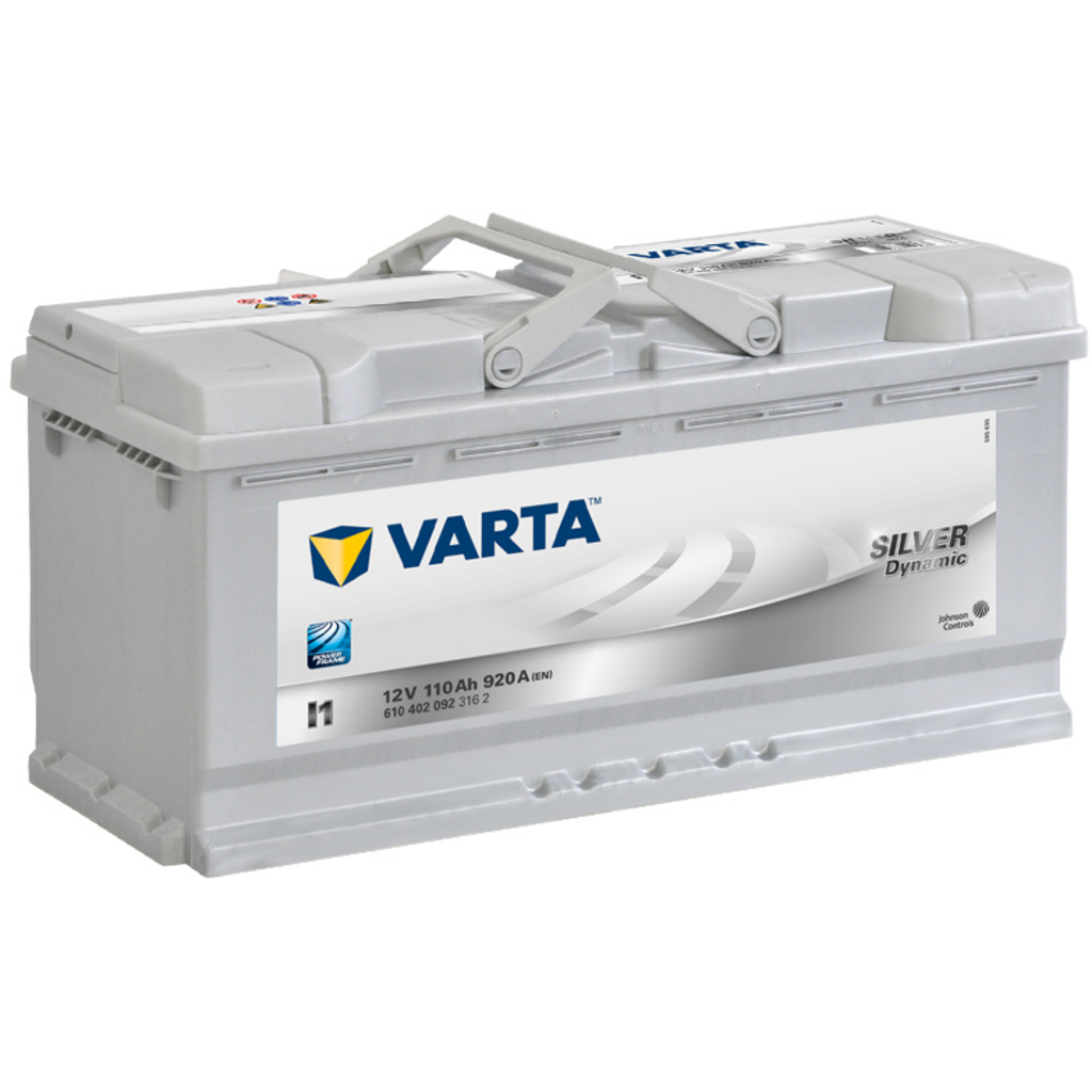 I1_VARTA Batería Varta I1 Silver Dynamic. 12V - 110Ah/920A (EN) 610 402 092 316 2 Caja L6