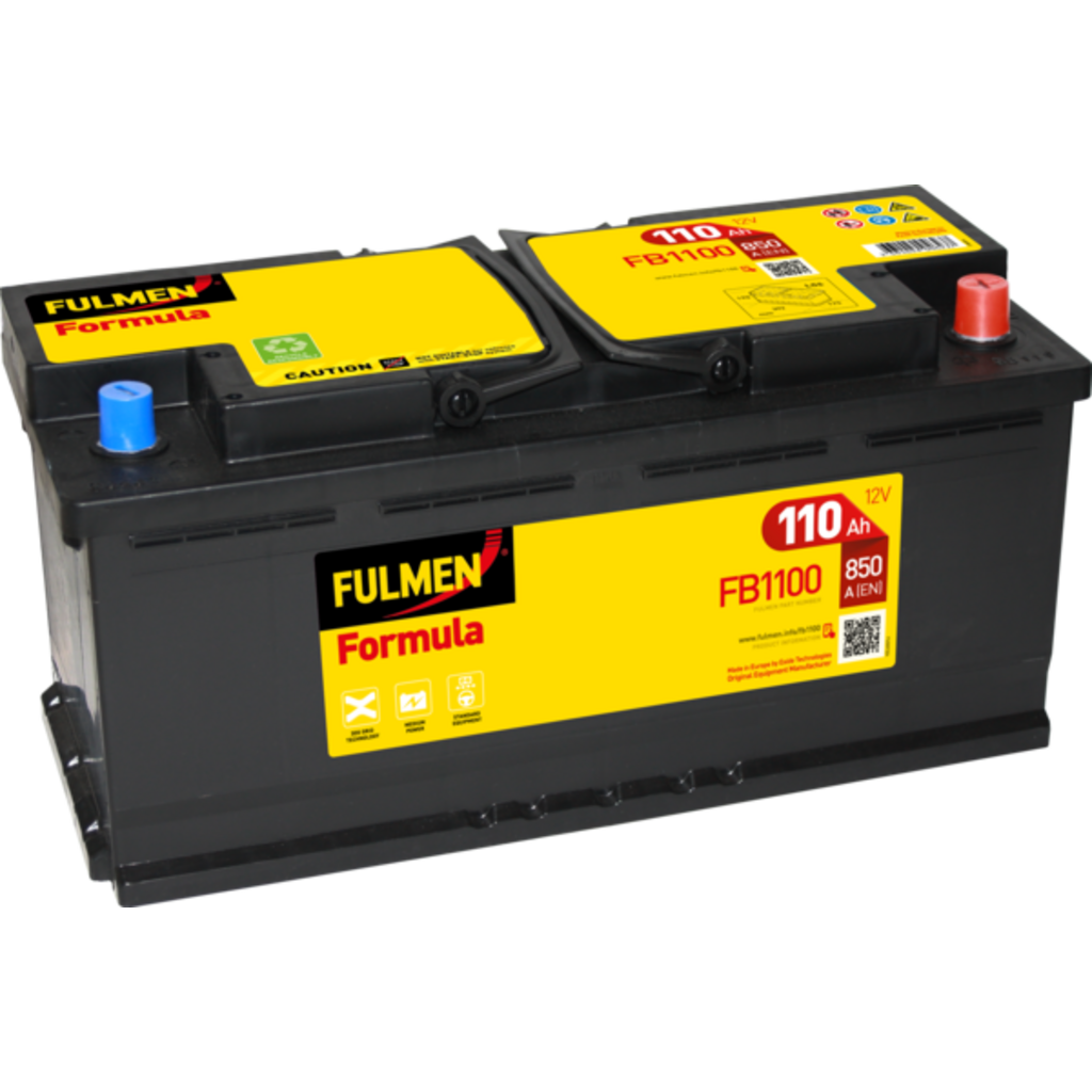 FB1100_FULMEN Batería Fulmen FB1100. 12V - 110Ah/850A (EN) Caja L6