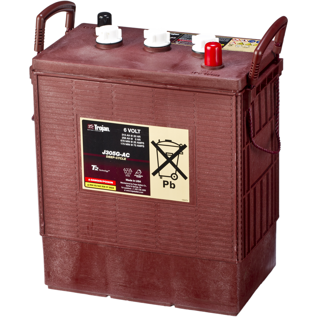 J305G-AC_TROJAN Batería Trojan J305G-AC 6 Volt Deep-Cycle. 6V - 315Ah