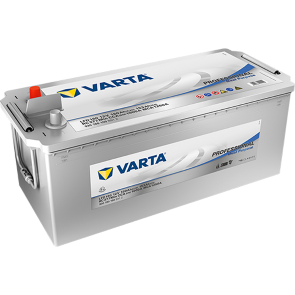 Batería Varta LFD180 Professional Dual Purpose. 12V - 180Ah/1000A (EN) Caja B