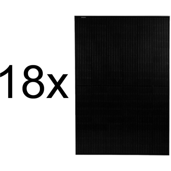 Kit placas solares 7200 W Sunpro Mono Full Black (18x)
