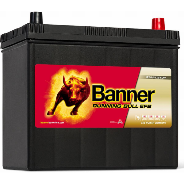 Batería Banner EFB55515 Running Bull Efb. 12V - 55Ah/460A (EN) Caja B24 (238x129x225mm)