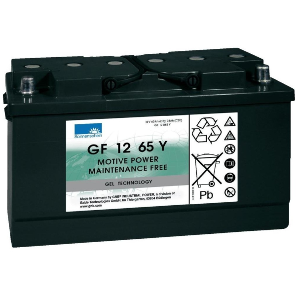 Batería Sonnenschein GF12065Y . 12V - 78Ah Caja L5 (353x175x190mm)