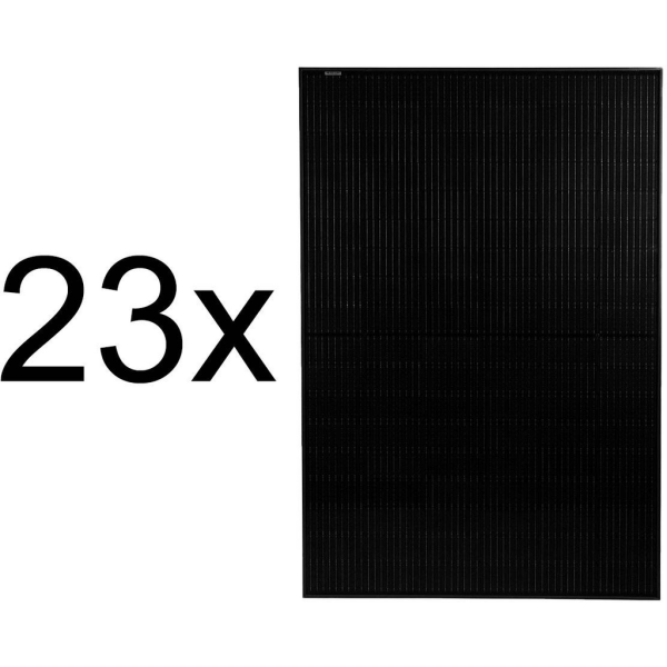 Kit placas solares 9200 W Sunpro Mono Full Black (23x)
