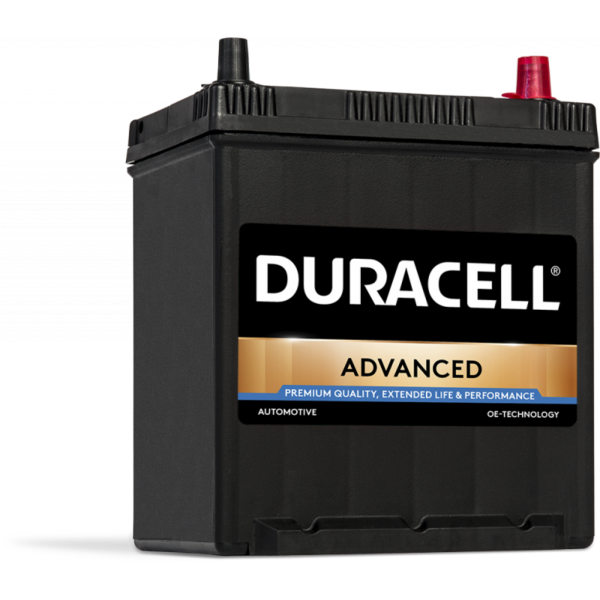 Batería Duracell DA40B Advanced. 12V - 40Ah/330A (EN) (187x137x240mm)