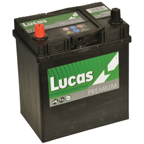 Batería Lucas LP055 Premium. 12V - 40Ah/360A (EN) Caja B19 (187x127x220mm)