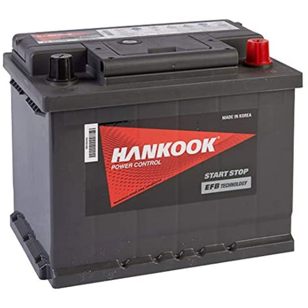 Batería Hankook SE56010 . 12V - 60Ah/560A (EN) Caja L2 (242x174x190mm)