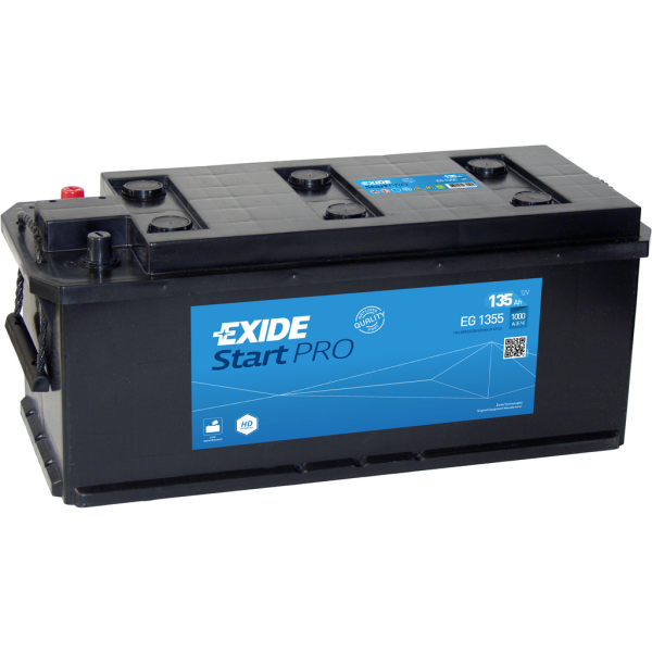 Batería Exide EG1355 Start Pro. 12V - 135Ah/1000A (EN) (514x175x210mm)