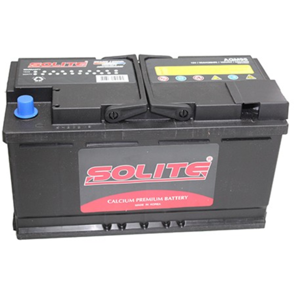 Batería Solite AGM95 Agm. Tecnología AGM. 12V - 95Ah Caja L5 (351x175x190mm)