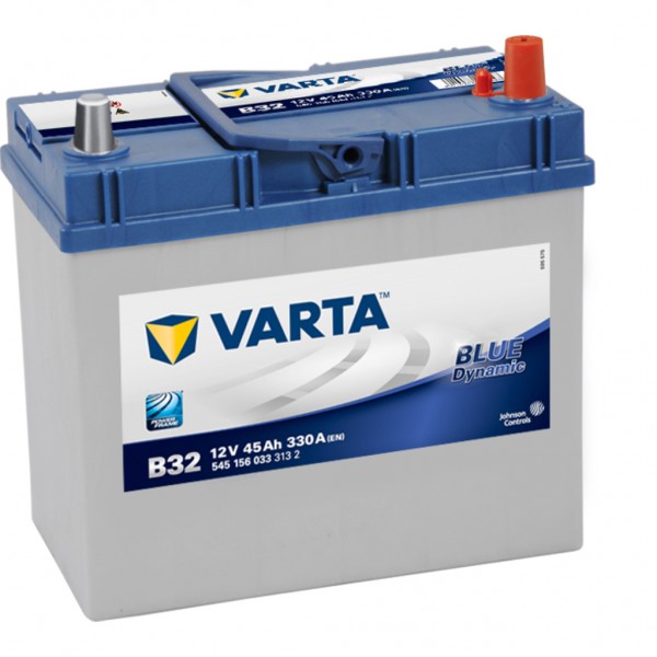 Batería Varta B32 Blue Dynamic. 12V - 45Ah/330A (EN) Caja B24 (238x129x227mm)