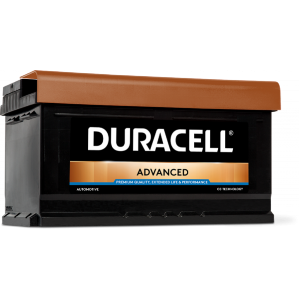 Batería Duracell DA80 Advanced. 12V - 80Ah/700A (EN) Caja LB4