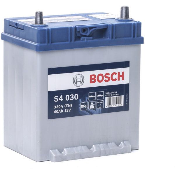 Batería Bosch S4030 S4. 12V - 40Ah/330A (EN) Caja B19