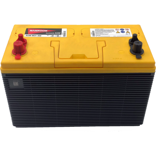 Batería Hankook AGMM31-950. 12V - 100Ah/950A (EN) (332x172x216mm)