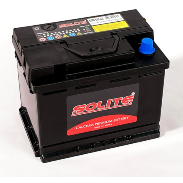 Batería Solite CMF55565 Cmf Caja Europea. 12V - 55Ah/480A (EN) Caja L2 (242x174x189mm)