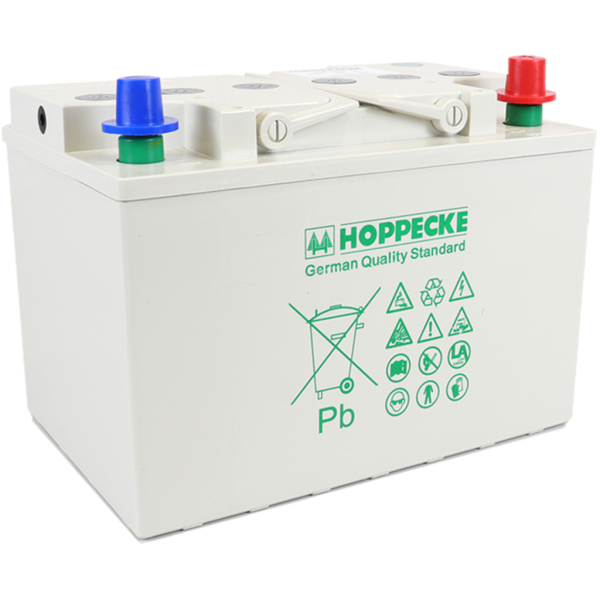 Batería Hoppecke 12TB60-3213347061 . Tecnología AGM. 12V - 65Ah (267x177x190mm)
