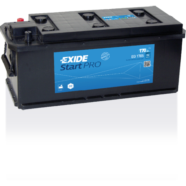Batería Exide EG1705 Start Pro. 12V - 170Ah/950A (EN) (514x218x210mm)