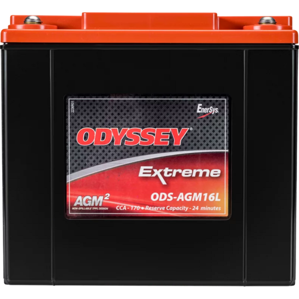 Batería Odyssey PC680 Extreme Series. Tecnología AGM. 12V - 16Ah/170A (EN) (183x76x163mm)