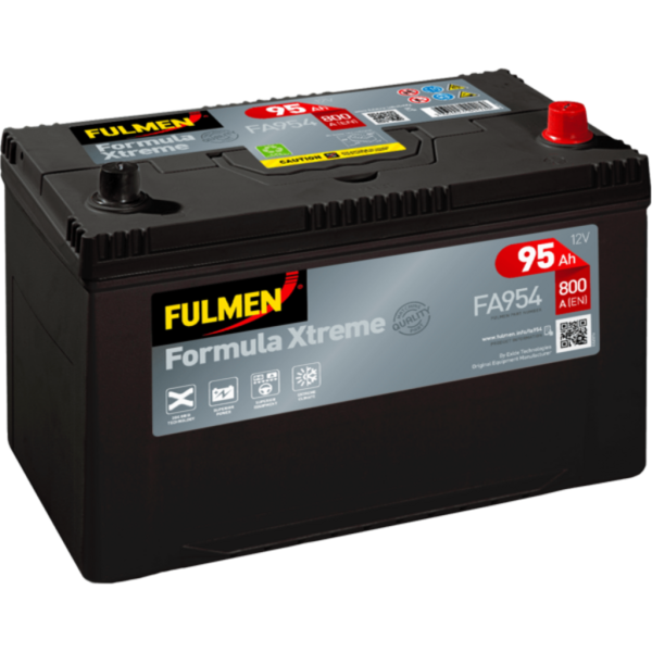 Batería Fulmen FA954 Formula Xtreme. 12V - 95Ah/800A (EN) Caja D31